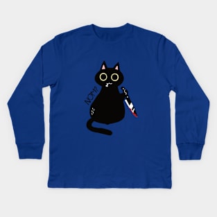 Nom Cat Kids Long Sleeve T-Shirt